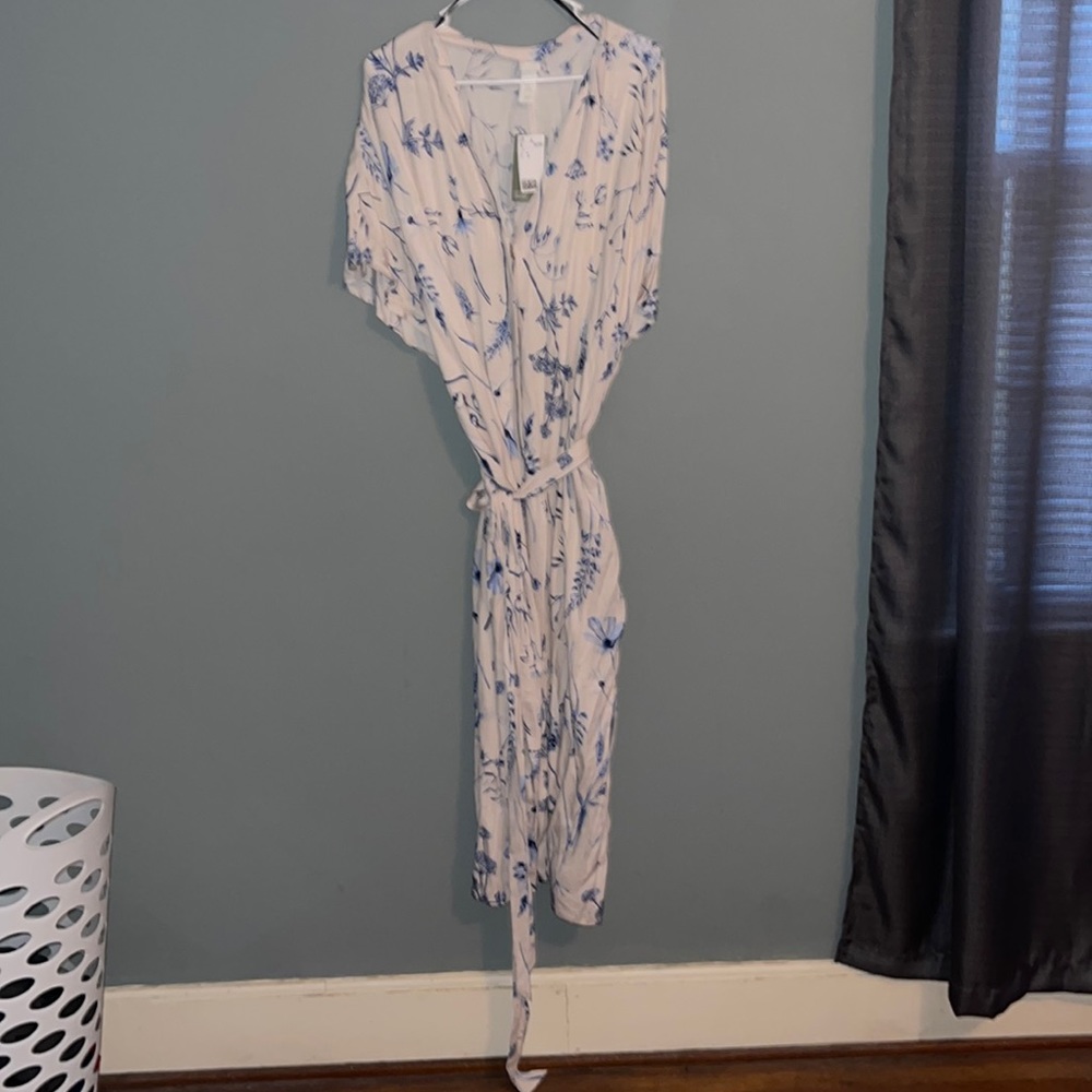 H&M button down dress